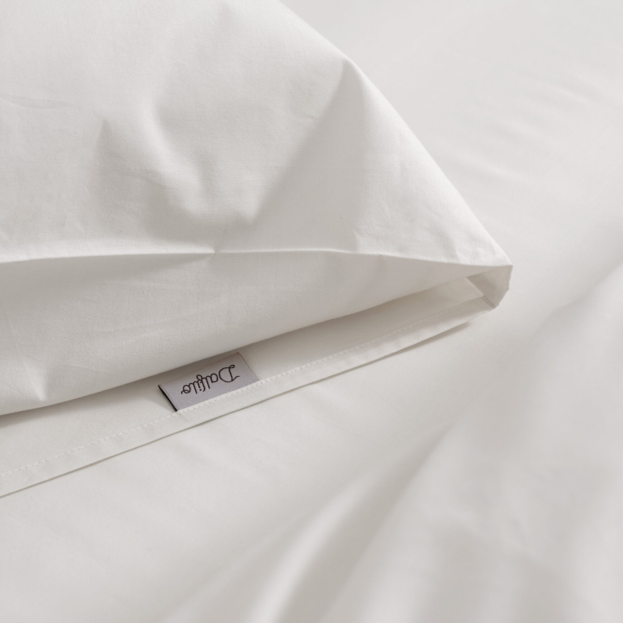 Completo copripiumino bimbi-bedding-sets-Dalfilo-1 PIAZZA (80x190 cm)-Bianco Cotone-Percalle-Dalfilo IT