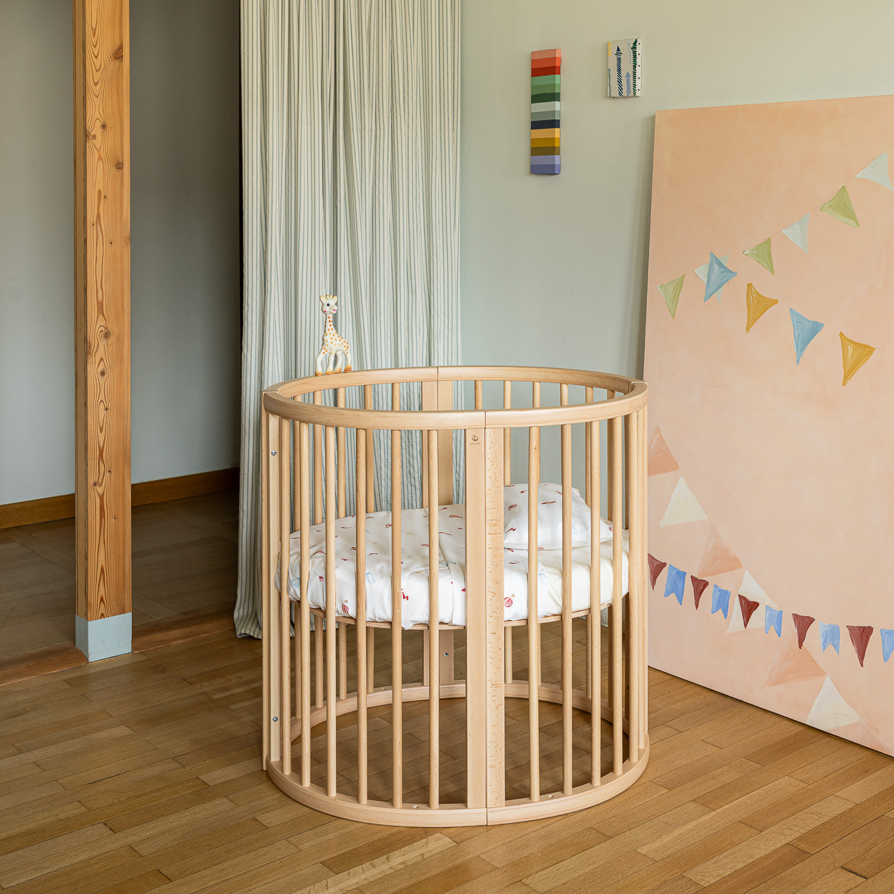 Completo lenzuola culla-Kids-Dalfilo-80x110 cm-Tra le nuvole-Percalle-Dalfilo IT