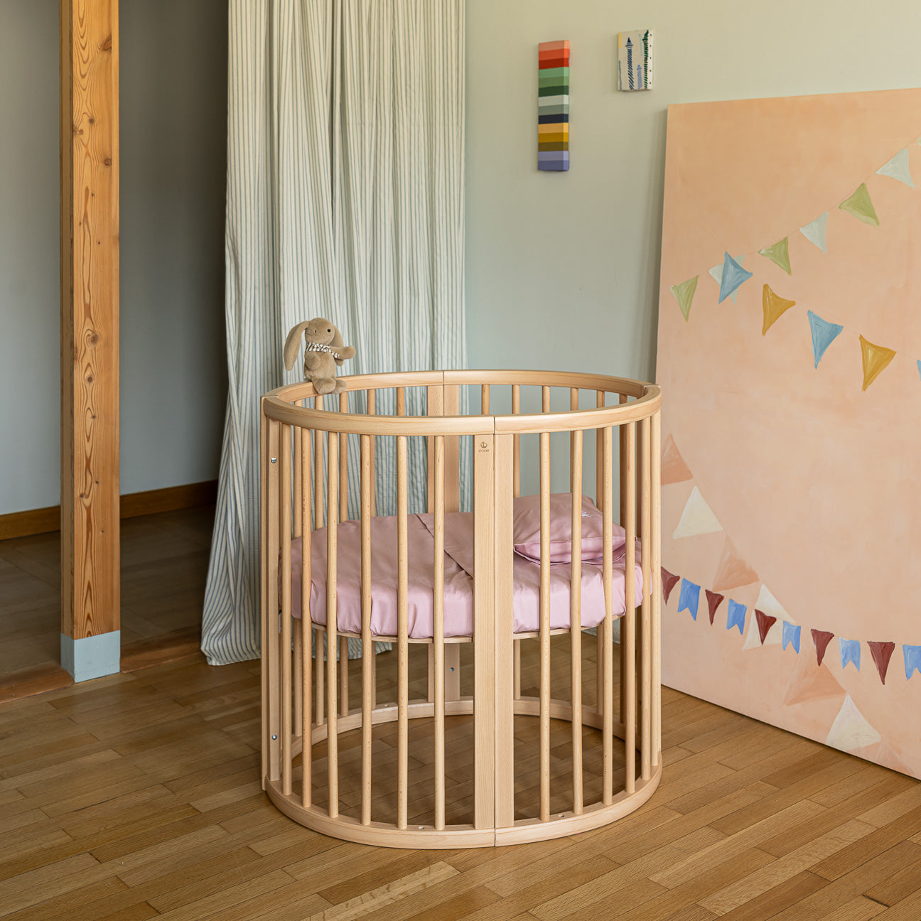 Completo lenzuola culla-Kids-Dalfilo-80x110 cm-Malva-Percalle-Dalfilo IT
