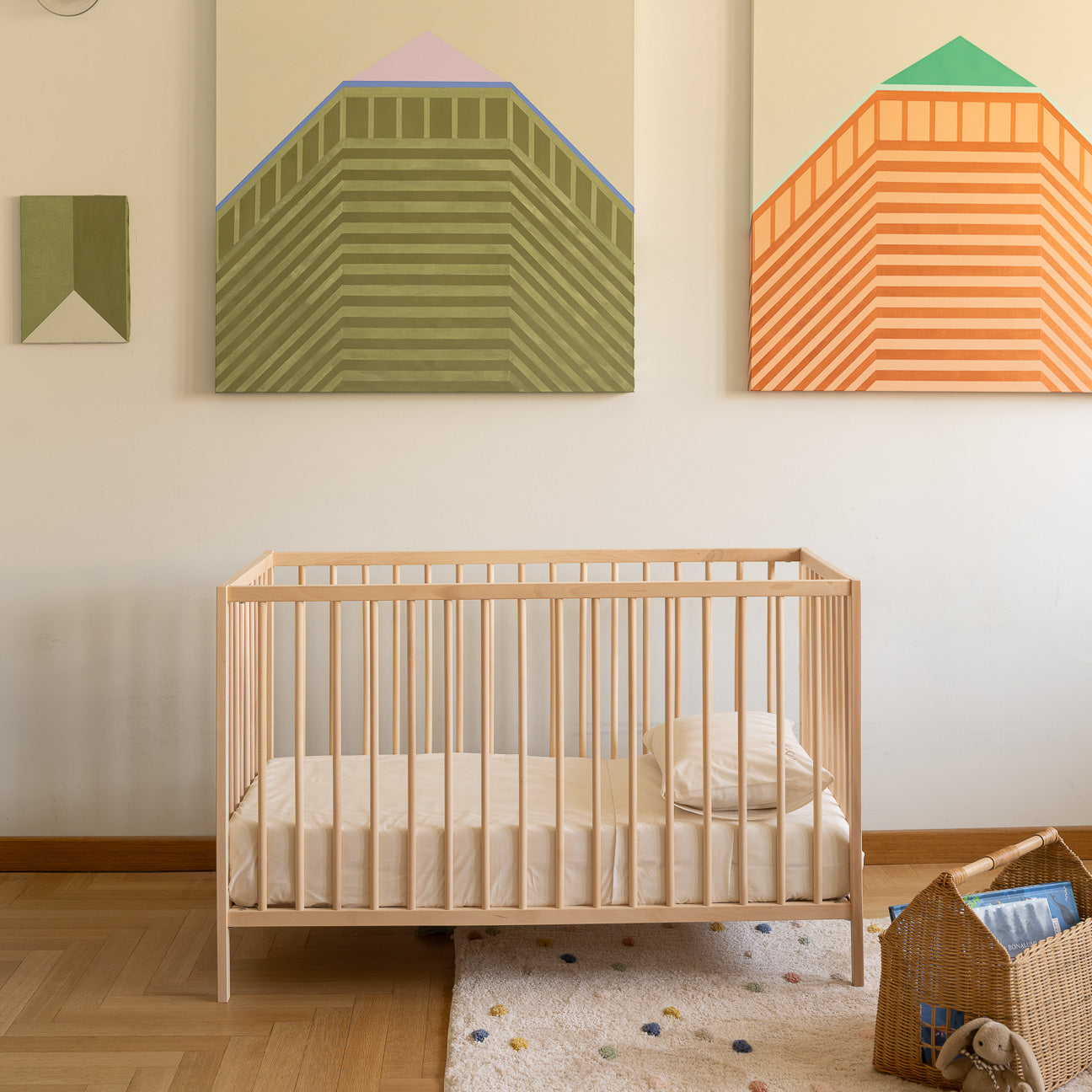 Completo lenzuola lettino-Kids-Dalfilo-60x130 cm-Crema-Percalle-Dalfilo IT