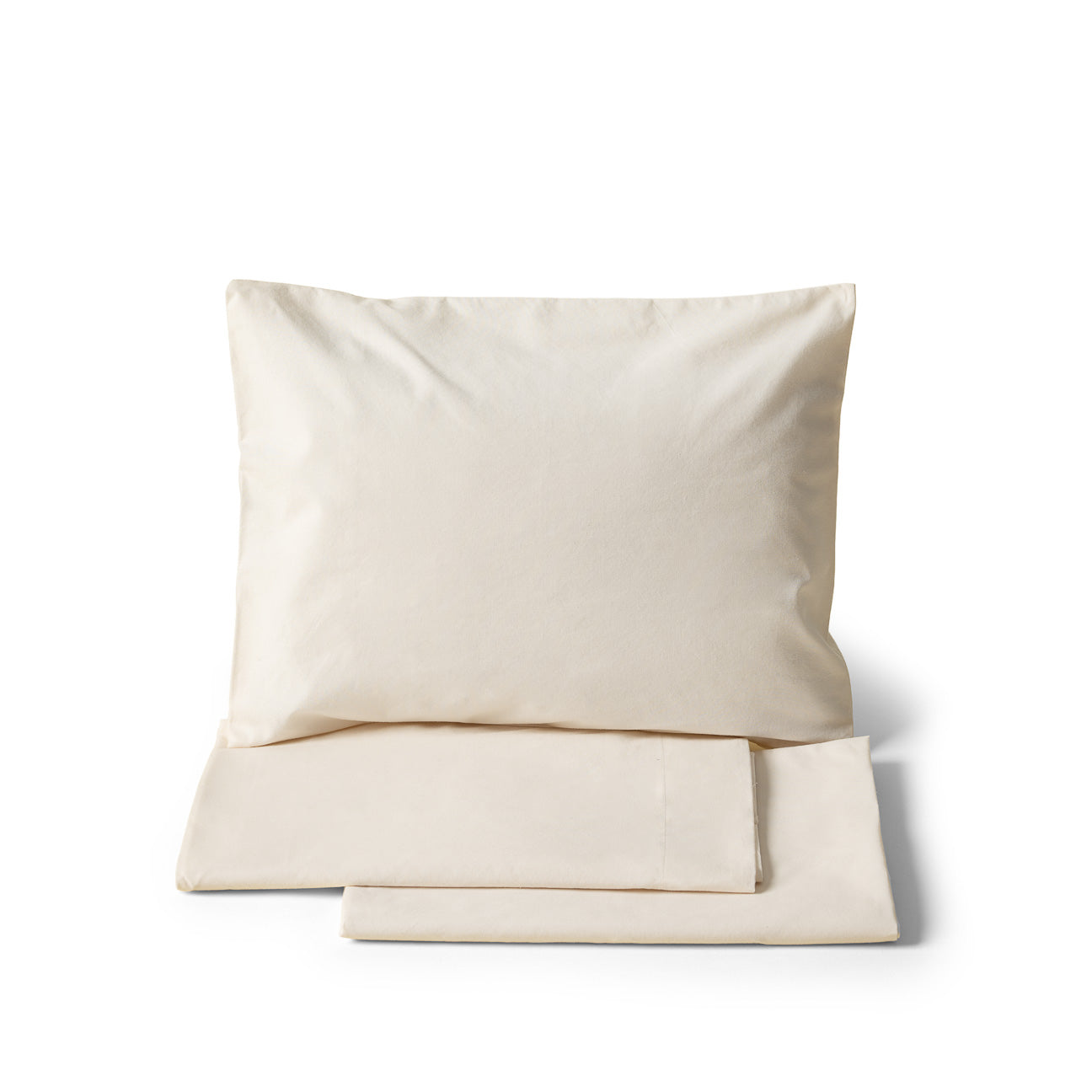 Completo lenzuola culla-Kids-Dalfilo-80x110 cm-Crema-Percalle-Dalfilo IT