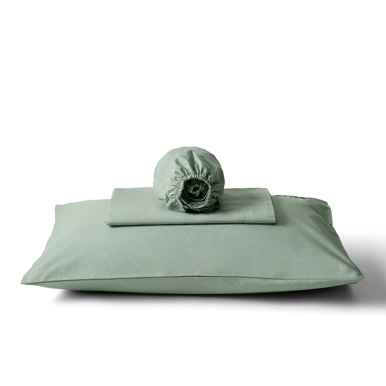 Completo lenzuola lettino-Kids-Dalfilo-60x130 cm-Salvia-Percalle-Dalfilo IT