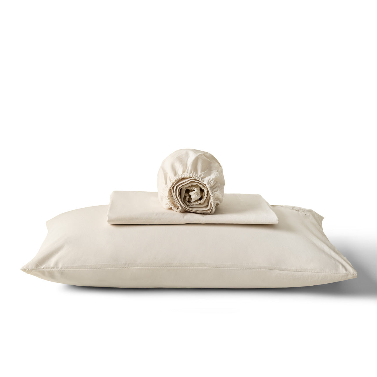 Completo lenzuola lettino-Kids-Dalfilo-60x130 cm-Crema-Percalle-Dalfilo IT