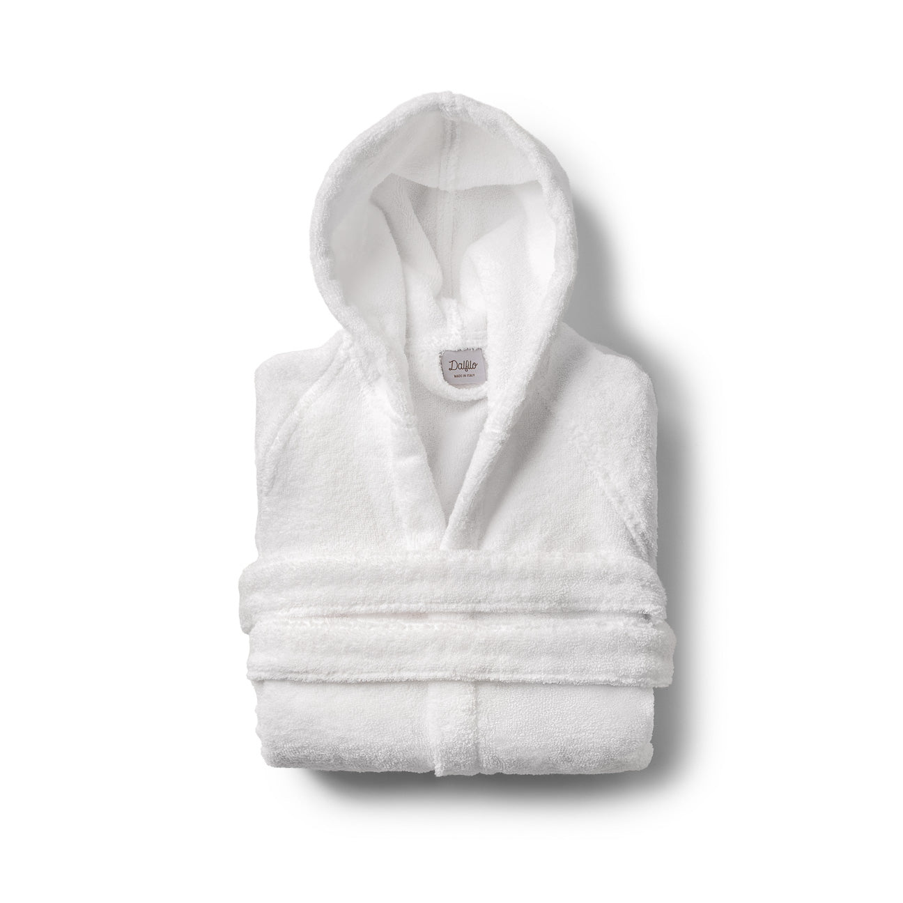Accappatoio bimbi con cappuccio-Bath-Dalfilo-4-6 anni-Bianco Cotone-Cotone classico-Dalfilo IT