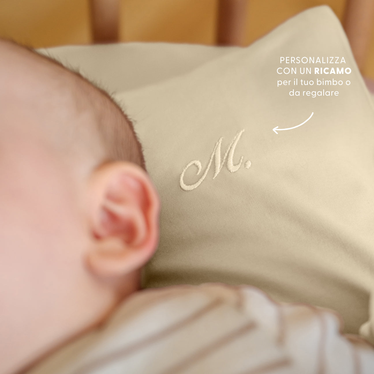 Completo lenzuola culla-Kids-Dalfilo-80x110 cm-Crema-Percalle-Dalfilo IT