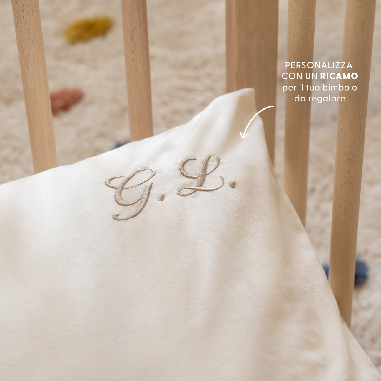 Completo lenzuola lettino-Kids-Dalfilo-60x130 cm-Crema-Percalle-Dalfilo IT